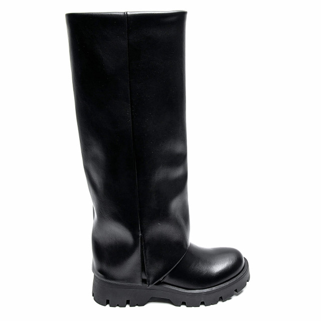Ideal Shoes Chaussure Femmes Bottes Bottes Plates 7652A