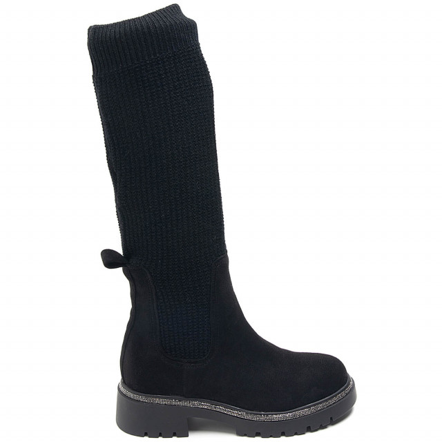 Ideal Shoes Chaussure Femmes Bottes Bottes Plates 9511A