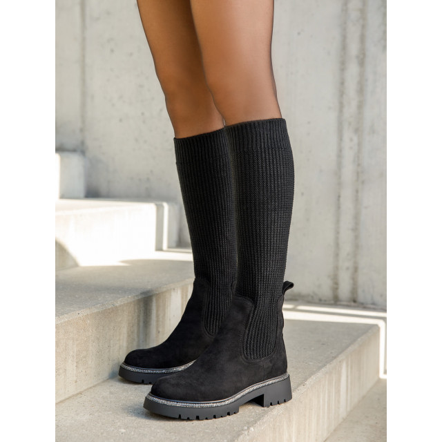 ideal shoes Chaussure femmes Bottes Bottes plates 9511A