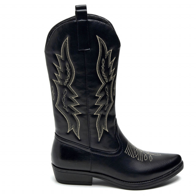 Ideal Shoes Chaussure Femmes Bottes Bottes Plates 9592-1