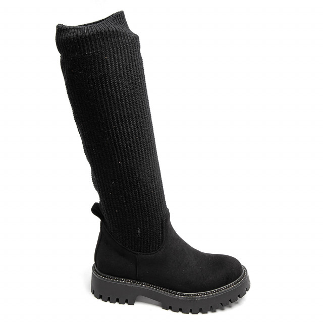 Ideal Shoes Chaussure Femmes Bottes Bottes Plates 9667A