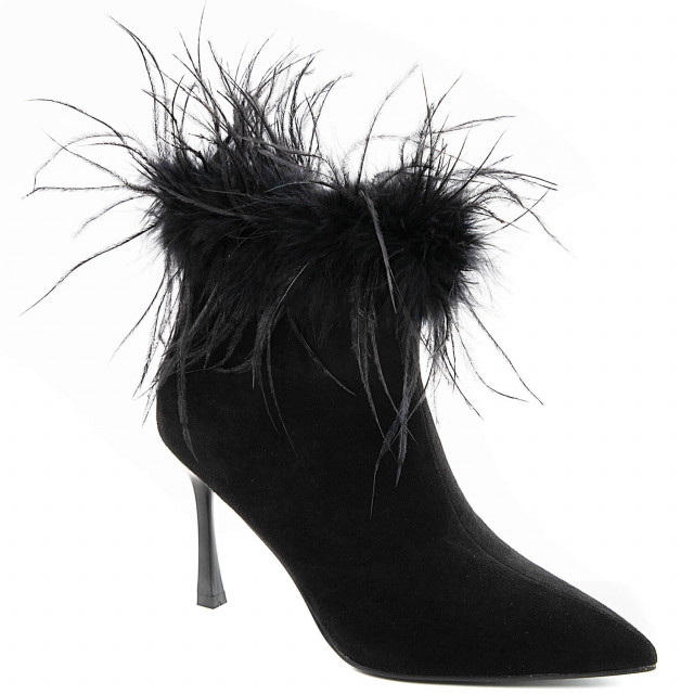 Ideal Shoes Chaussure Femmes Bottines Bottines à Talons 3677