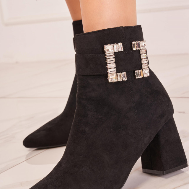 Ideal Shoes Chaussure Femmes Bottines Bottines à Talons 5762