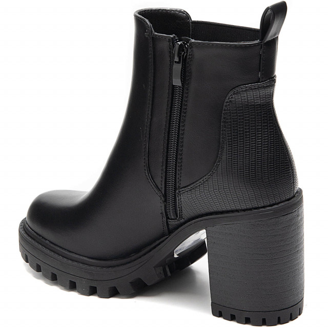 Ideal Shoes Chaussure Femmes Bottines Bottines à Talons 5788