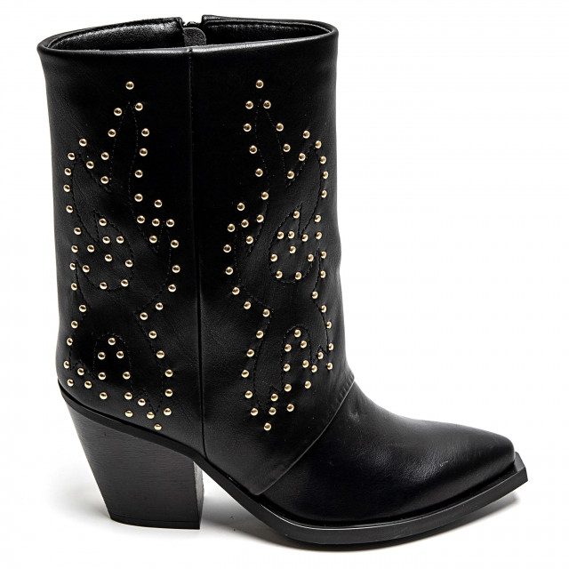 Ideal Shoes Chaussure Femmes Bottines Bottines à Talons 7632A