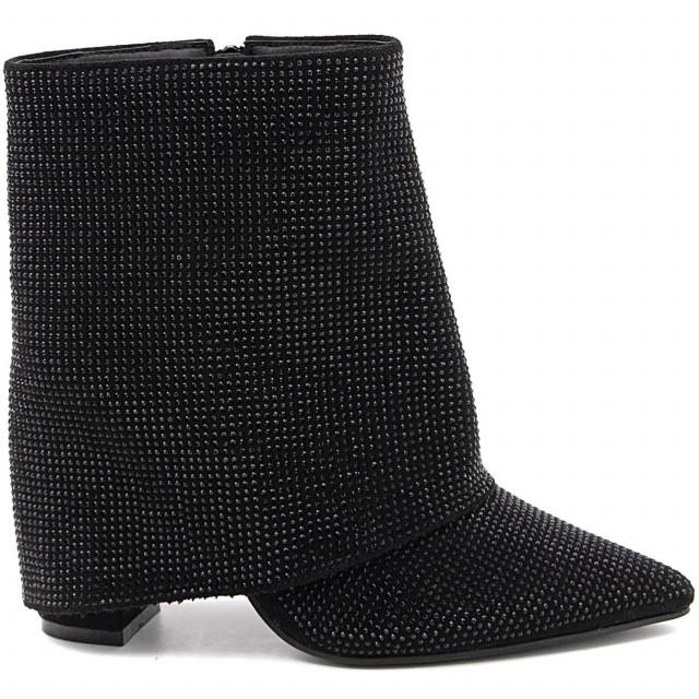 Ideal Shoes Chaussure Femmes Bottines Bottines à Talons 8653A