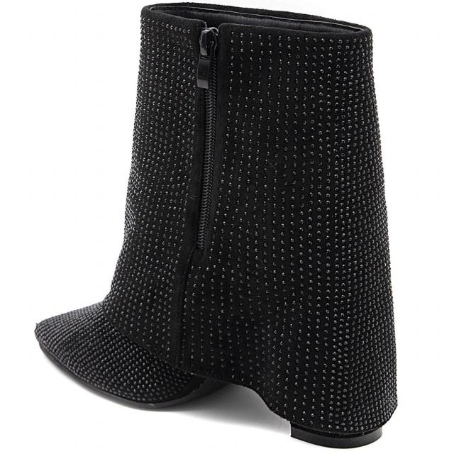 Ideal Shoes Chaussure Femmes Bottines Bottines à Talons 8653A