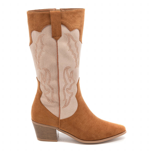 Ideal Shoes Chaussure Femmes Bottines Bottines à Talons 8691A