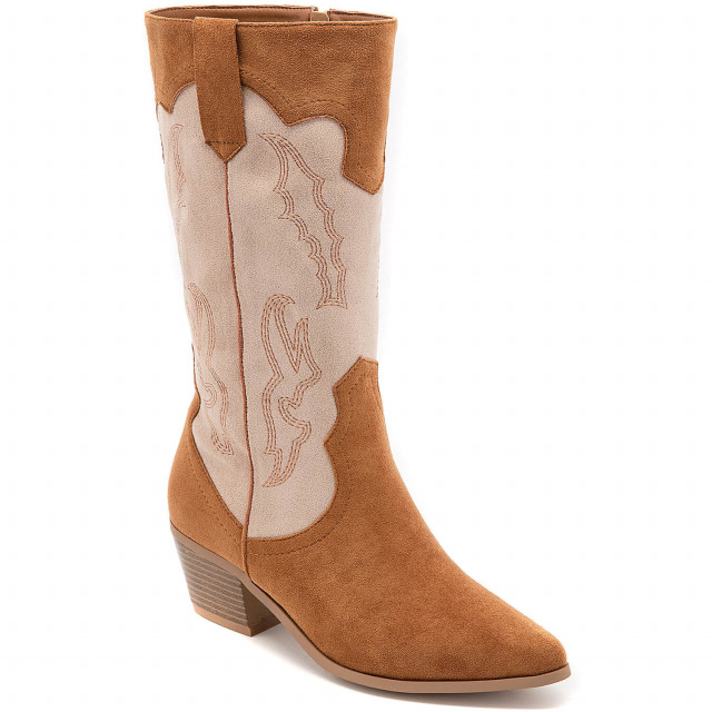 Ideal Shoes Chaussure Femmes Bottines Bottines à Talons 8691A