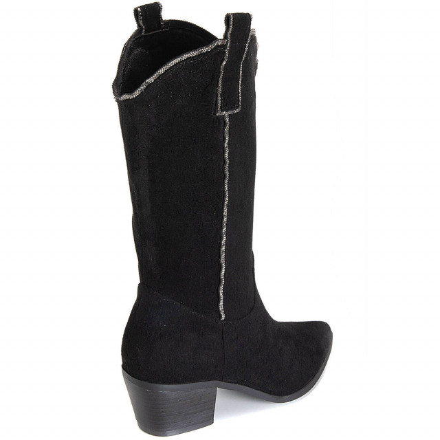 Ideal Shoes Chaussure Femmes Bottines Bottines à Talons 9517A