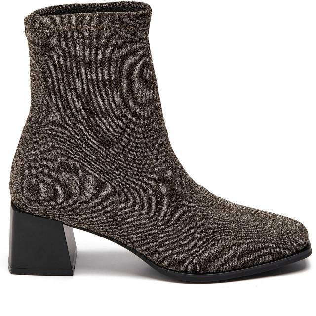 Ideal Shoes Chaussure Femmes Bottines Bottines à Talons 9569A-2