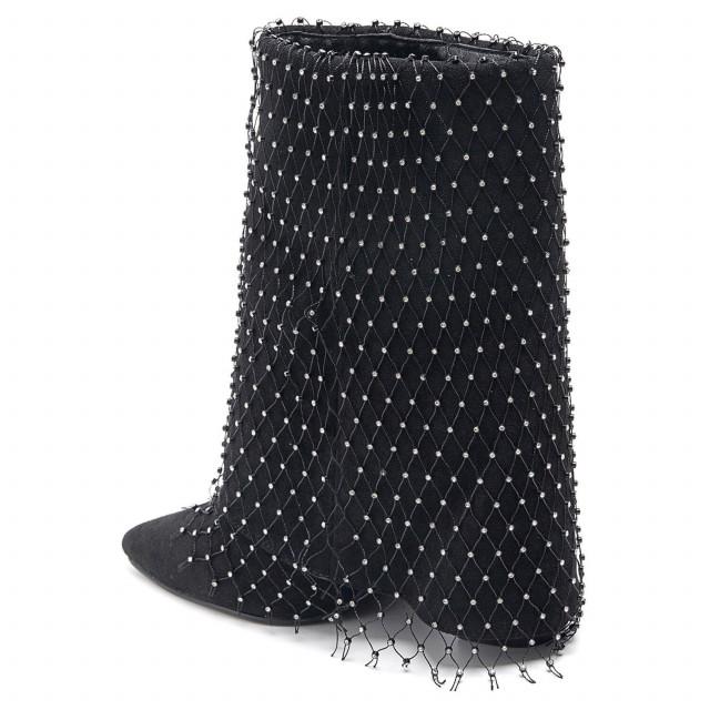 Ideal Shoes Chaussure Femmes Bottines Bottines à Talons 9617