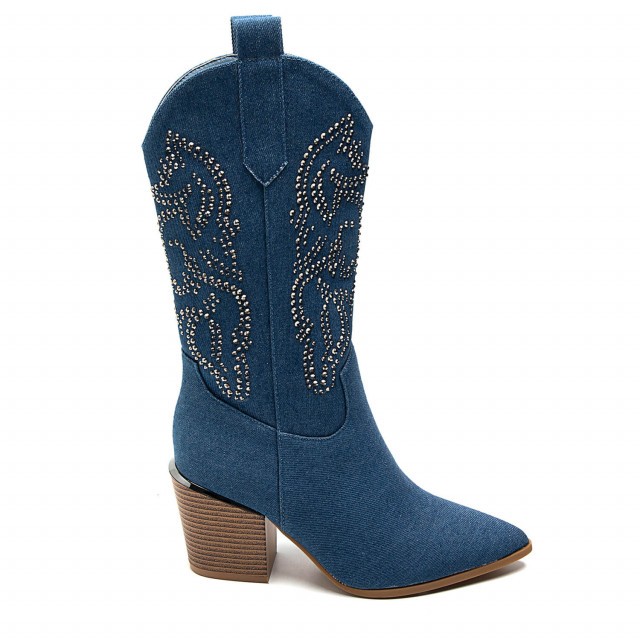 Ideal Shoes Chaussure Femmes Bottines Bottines à Talons 9621