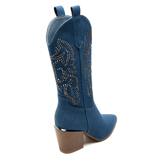 Ideal Shoes Chaussure Femmes Bottines Bottines à Talons 9621