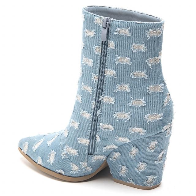 Ideal Shoes Chaussure Femmes Bottines Bottines à Talons 9622