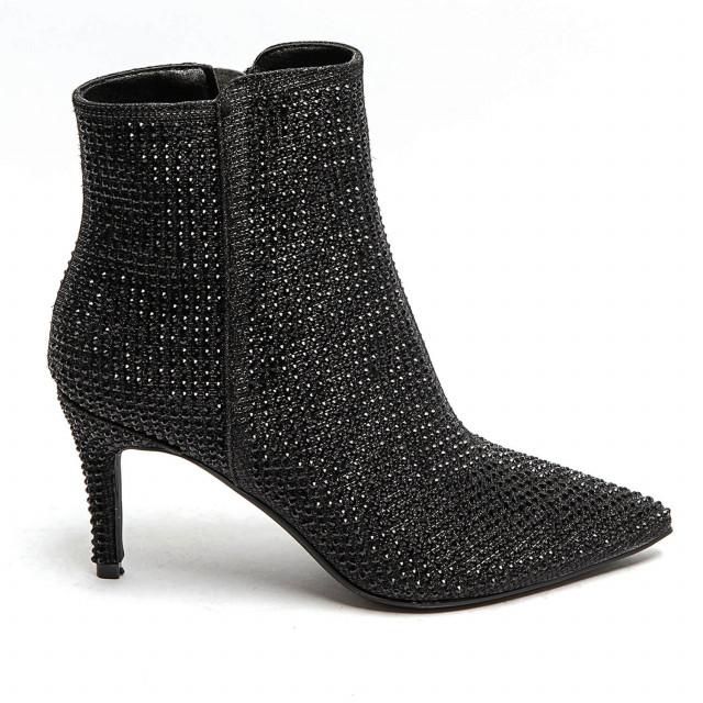 Ideal Shoes Chaussure Femmes Bottines Bottines à Talons 9675A