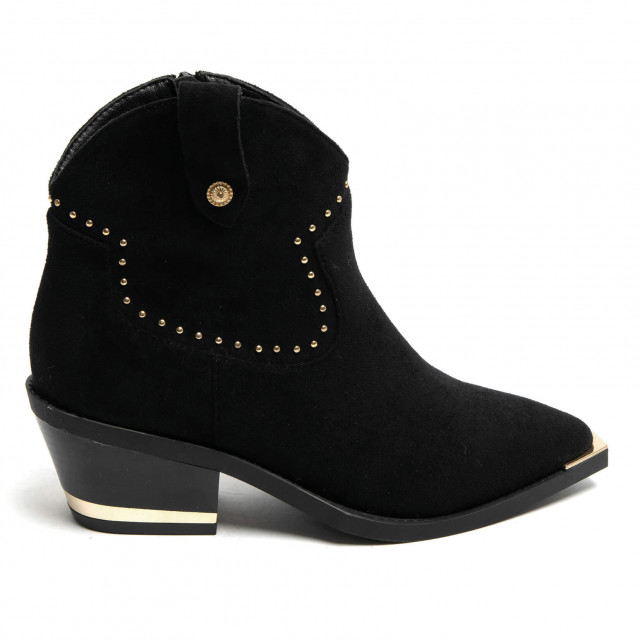 Ideal Shoes Chaussure Femmes Bottines Bottines à Talons 9696A-1