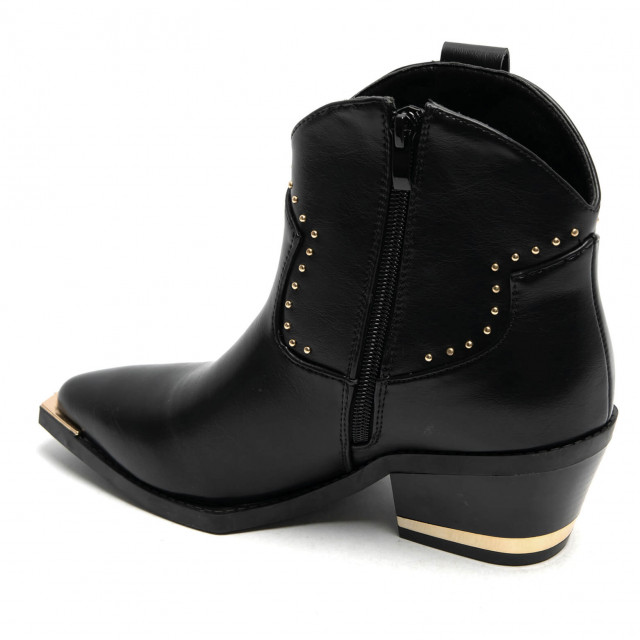 Ideal Shoes Chaussure Femmes Bottines Bottines à Talons 9696A