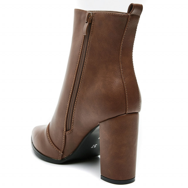 Ideal Shoes Chaussure Femmes Bottines Bottines à Talons E-5133-1