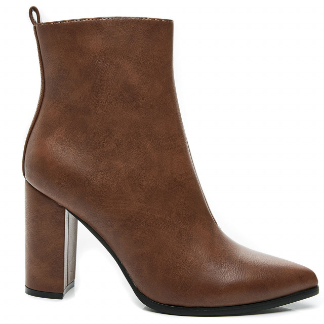 Ideal Shoes Chaussure Femmes Bottines Bottines à Talons E-5133-1