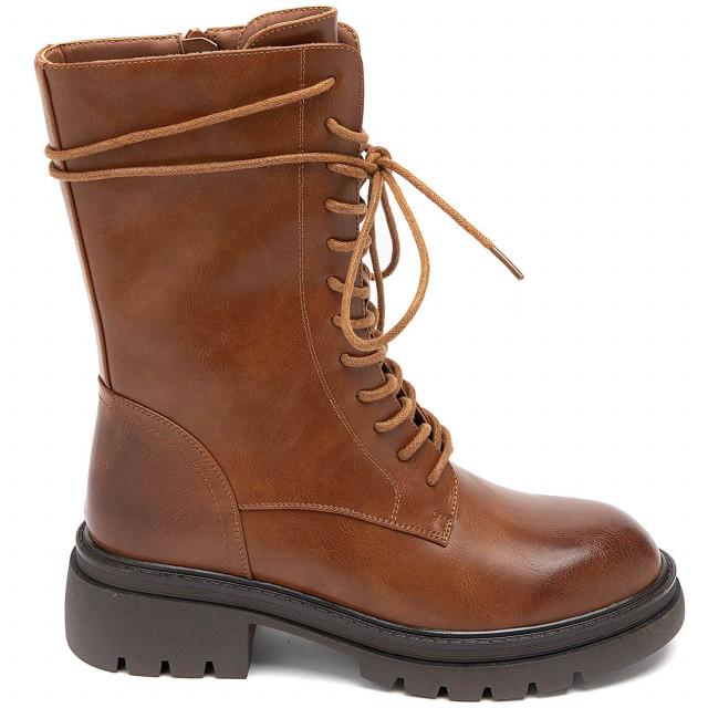 Ideal Shoes Chaussure Femmes Bottines Bottines Plates 1612