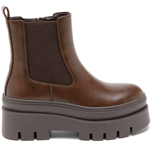 Ideal Shoes Chaussure Femmes Bottines Bottines Plates 1637