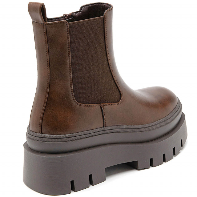 Ideal Shoes Chaussure Femmes Bottines Bottines Plates 1637