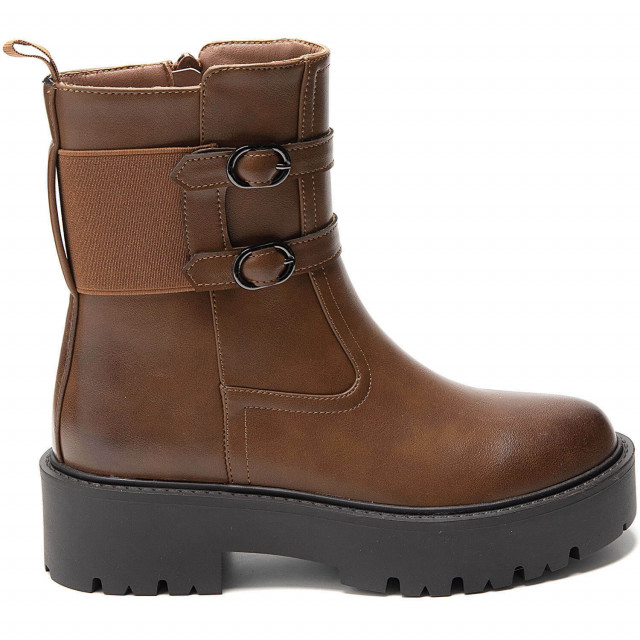 Ideal Shoes Chaussure Femmes Bottines Bottines Plates 1657