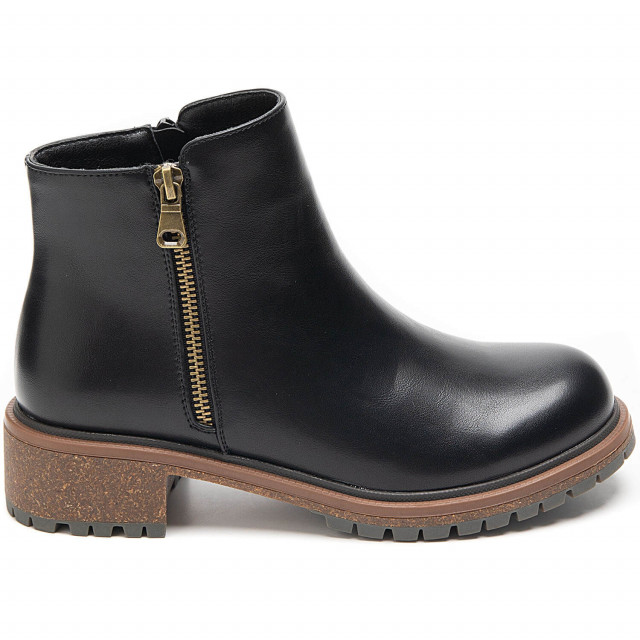 Ideal Shoes Chaussure Femmes Bottines Bottines Plates 1666