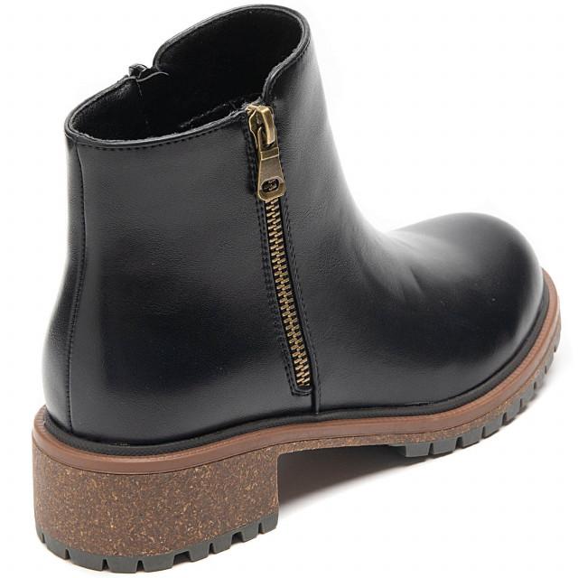 Ideal Shoes Chaussure Femmes Bottines Bottines Plates 1666