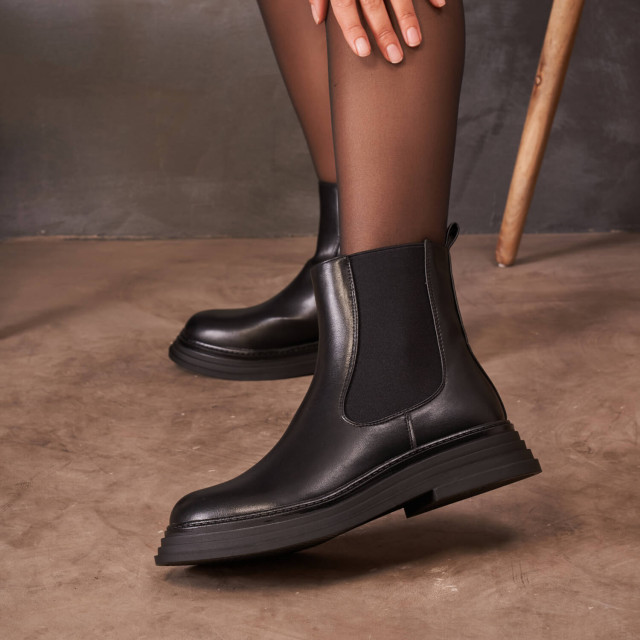 Ideal Shoes Chaussure Femmes Bottines Bottines Plates 1676