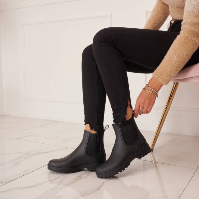 Ideal Shoes Chaussure Femmes Bottines Bottines Plates 2781