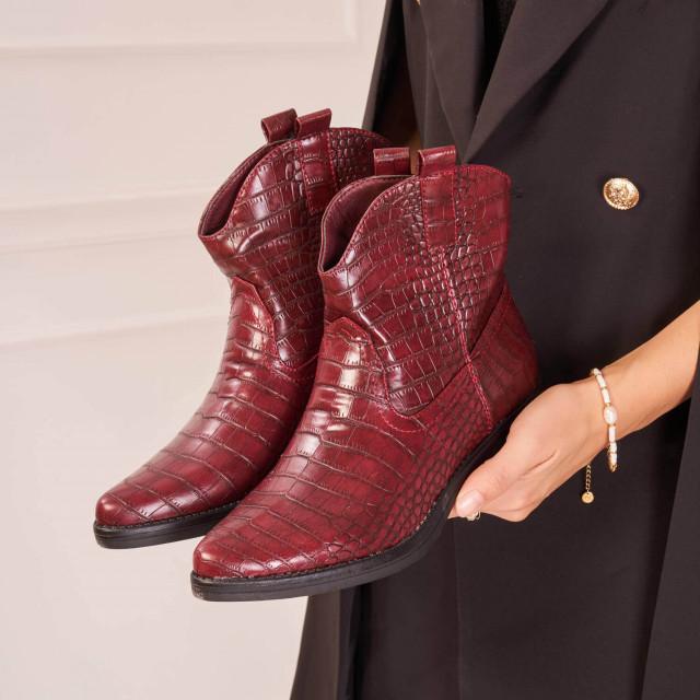 Ideal Shoes Chaussure Femmes Bottines Bottines Plates 2962