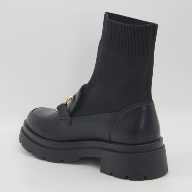 Ideal Shoes Chaussure Femmes Bottines Bottines Plates 5726