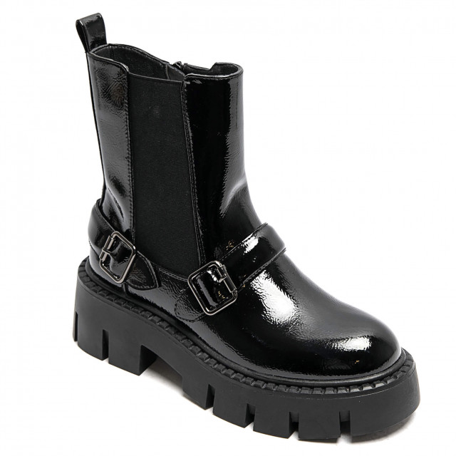 Ideal Shoes Chaussure Femmes Bottines Bottines Plates 5803-1