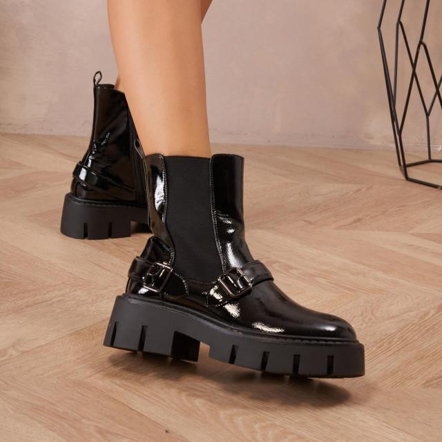 ideal shoes Chaussure femmes Bottines Bottines plates 5803-1