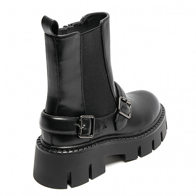 Ideal Shoes Chaussure Femmes Bottines Bottines Plates 5803