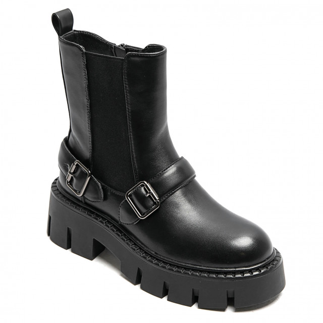 ideal shoes Chaussure femmes Bottines Bottines plates 5803