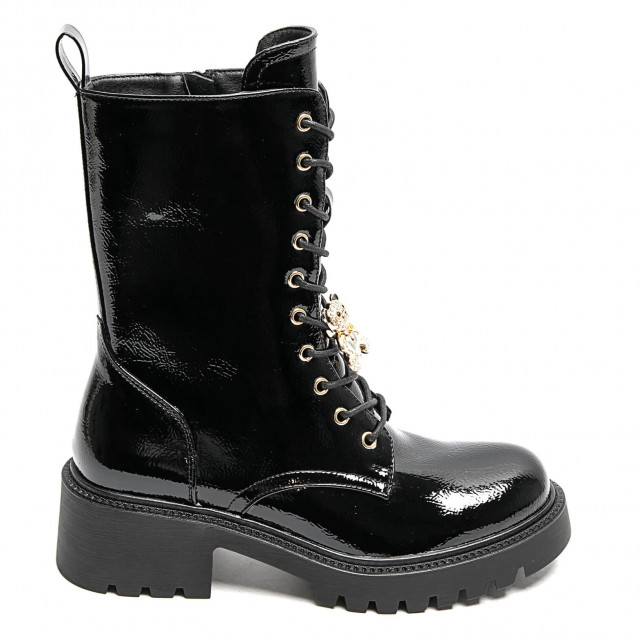 Ideal Shoes Chaussure Femmes Bottines Bottines Plates 5810-1