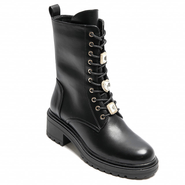 Ideal Shoes Chaussure Femmes Bottines Bottines Plates 5811