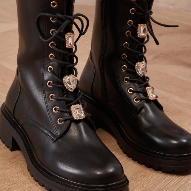 ideal shoes Chaussure femmes Bottines Bottines plates 5811