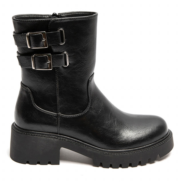 Ideal Shoes Chaussure Femmes Bottines Bottines Plates 5822