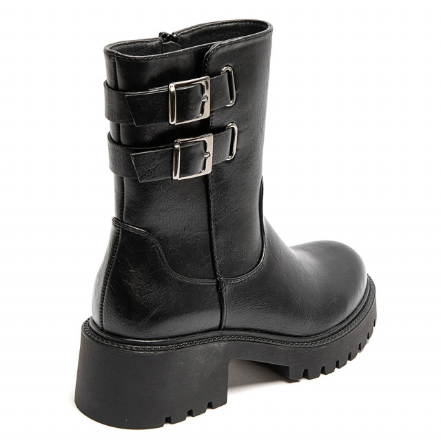 Ideal Shoes Chaussure Femmes Bottines Bottines Plates 5822