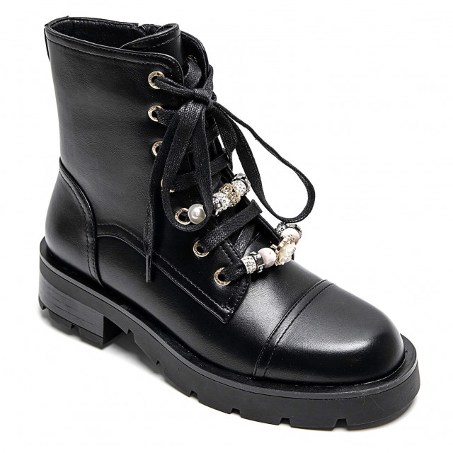 ideal shoes Chaussure femmes Bottines Bottines plates 6319