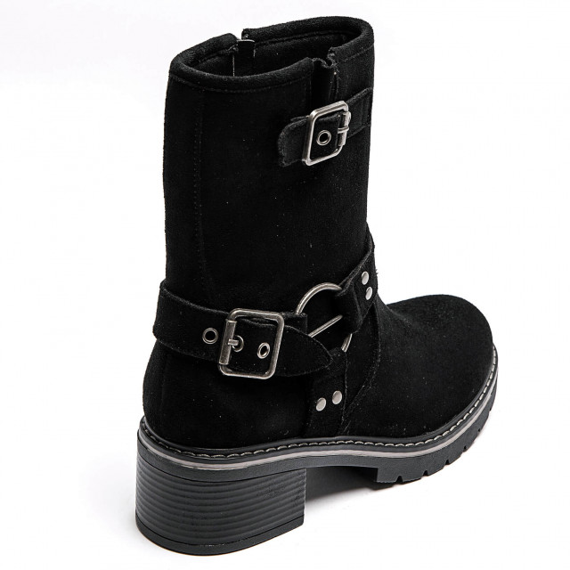 Ideal Shoes Chaussure Femmes Bottines Bottines Plates 7280