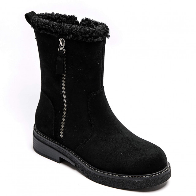 Ideal Shoes Chaussure Femmes Bottines Bottines Plates 7281