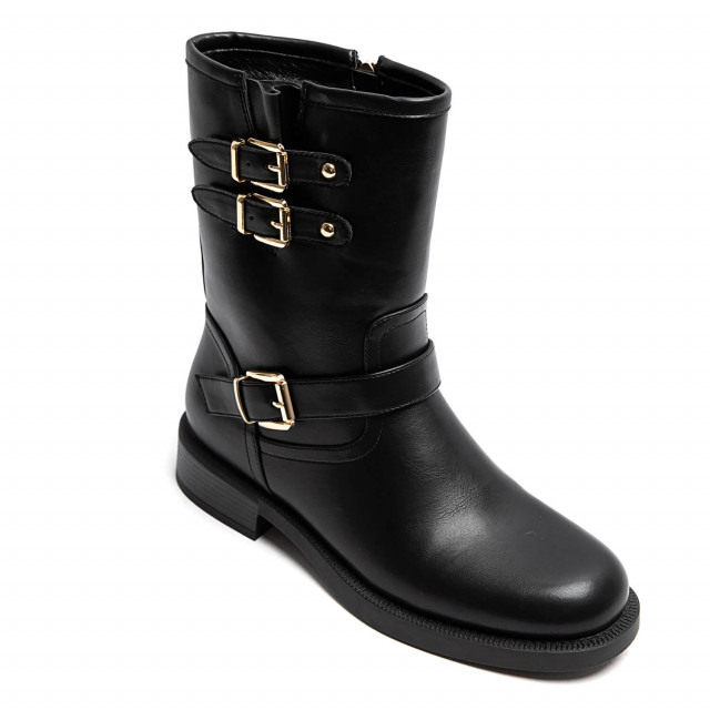 Ideal Shoes Chaussure Femmes Bottines Bottines Plates 7298