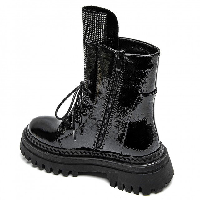 Ideal Shoes Chaussure Femmes Bottines Bottines Plates 7601-1