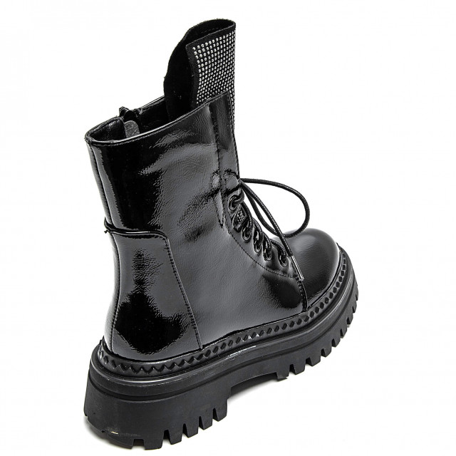 Ideal Shoes Chaussure Femmes Bottines Bottines Plates 7601-1