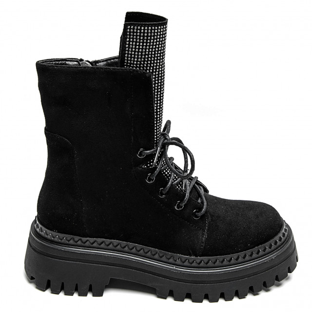 ideal shoes Chaussure femmes Bottines Bottines plates 7601-1